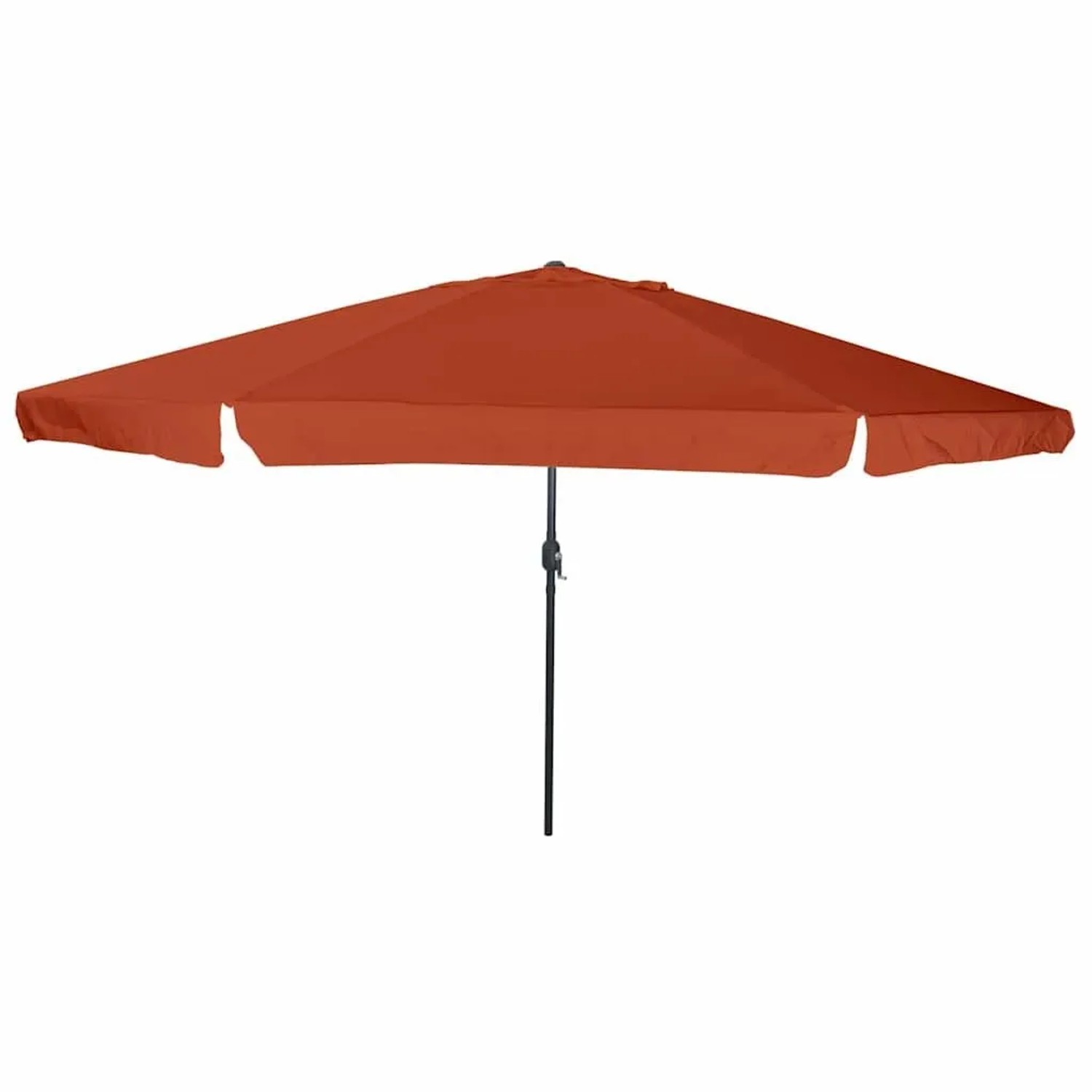 vidaXL Gartenparasol Rot und Schwarz 395 x 395 x 245 cm 42003641 günstig online kaufen
