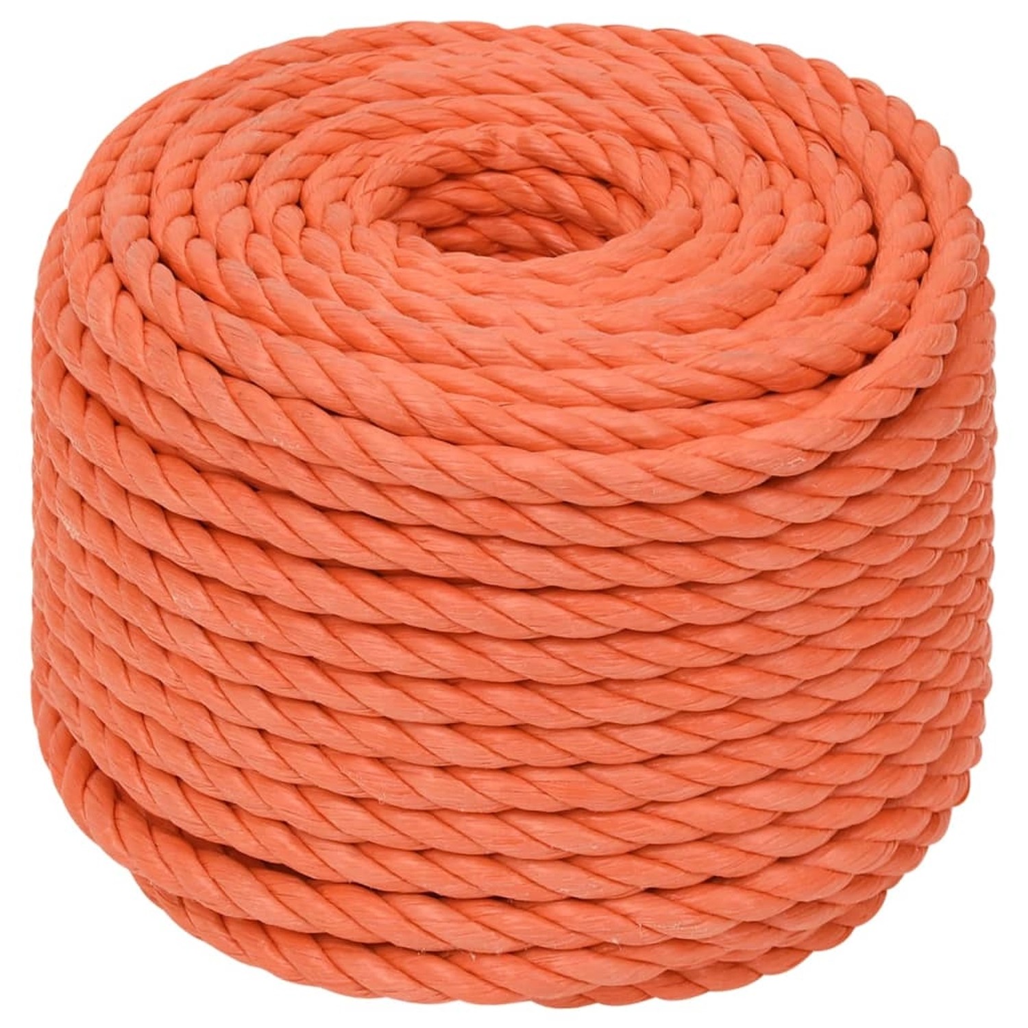 vidaXL Arbeitsseil Orange 24 mm 50 m Polypropylen 152955