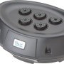 Oase Water Starlet Wasserspiel für den Teich, mit 5 Düsen und LED-Beleuchtung.