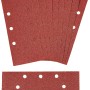 LUX Schleifstreifen Classic K180, 93x230mm, 10er-Pack für Schwingschleifer, zum Schleifen von Holz und Metall.