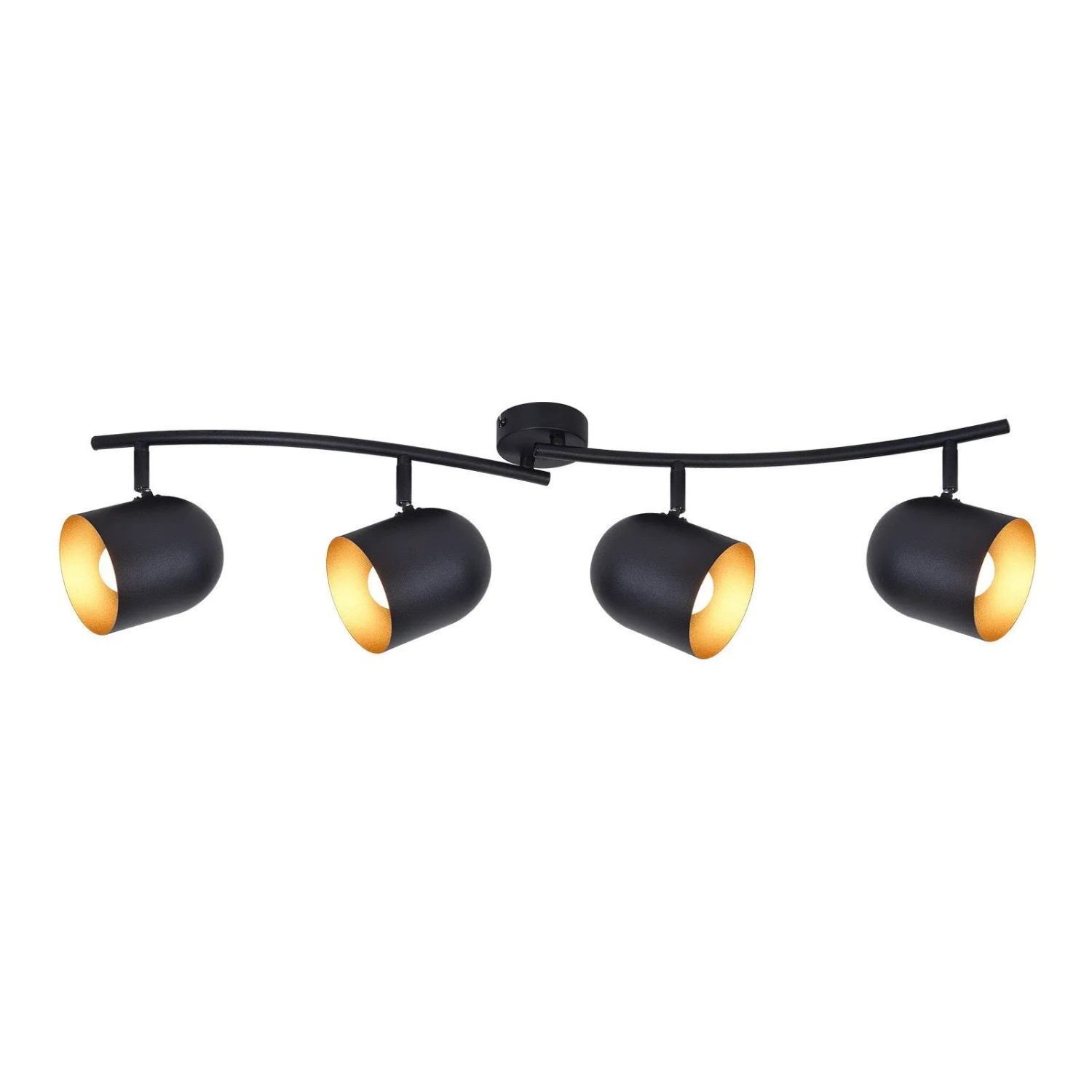 NETTLIFE Deckenstrahler aus Metall Schwarz-12