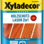 Xyladecor Holzschutz-Lasur 2in1 Grau, Dose 750ml für den Aussenbereich.