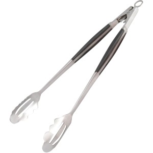 Campingaz Premium Grillzange aus Edelstahl mit ABS-Griff und Aufhänge-Schlaufe.