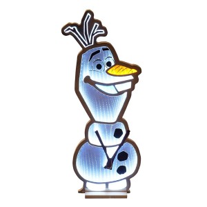 Disney LED Infinity Licht Olaf, 40 cm, als Deko-Highlight für Kinderzimmer.