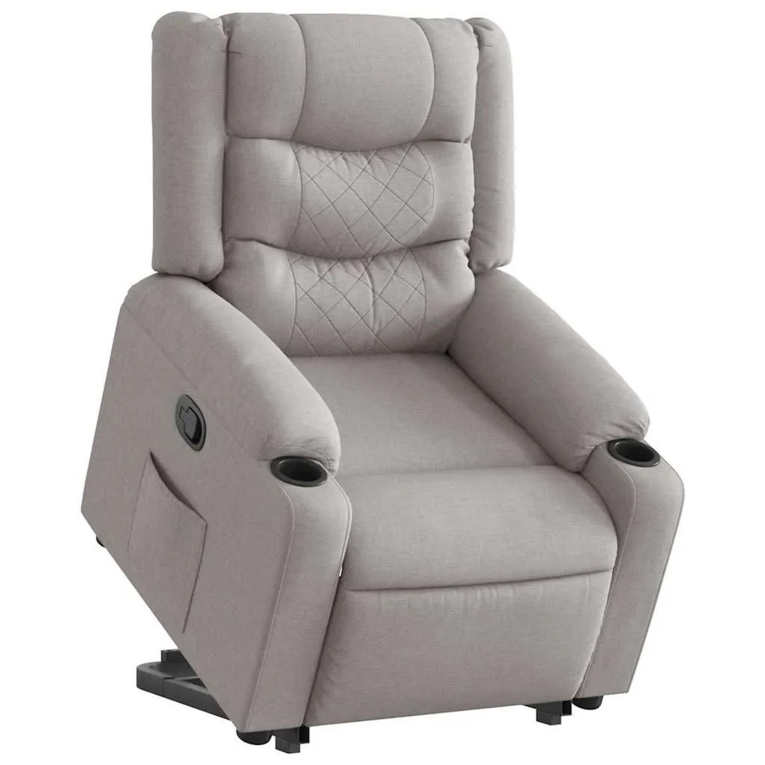 vidaXL Relaxsessel mit Aufstehhilfe Wolkengrau Stoff 3310267 günstig online kaufen