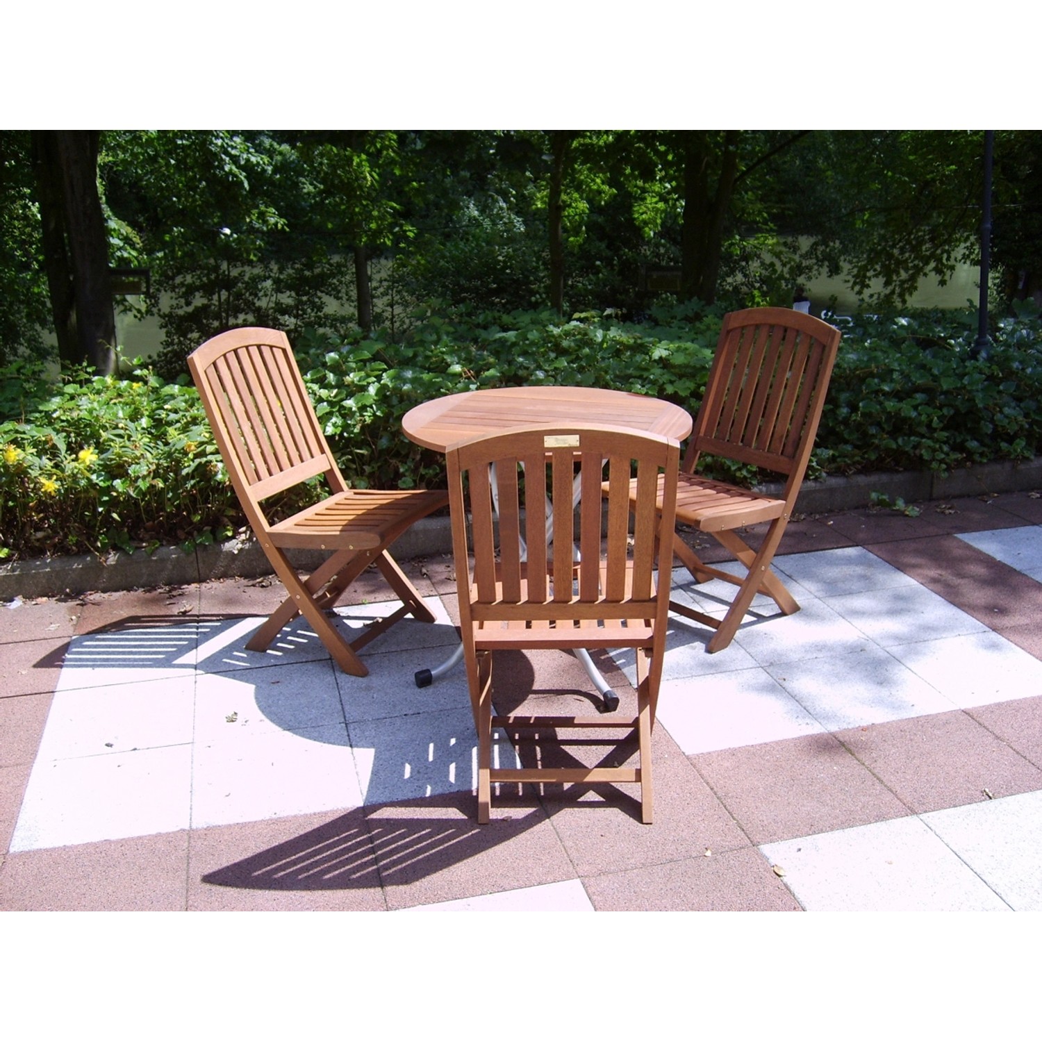 Terrassenplatte Turin Rot, 40x40x5 cm, wassergestrahlt. Gehwegplatte aus Beton für Terrasse und Garten.