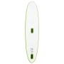 vidaXL Aufblasbares SUP-Board mit Segel Set Grün und Weiß 92735_7