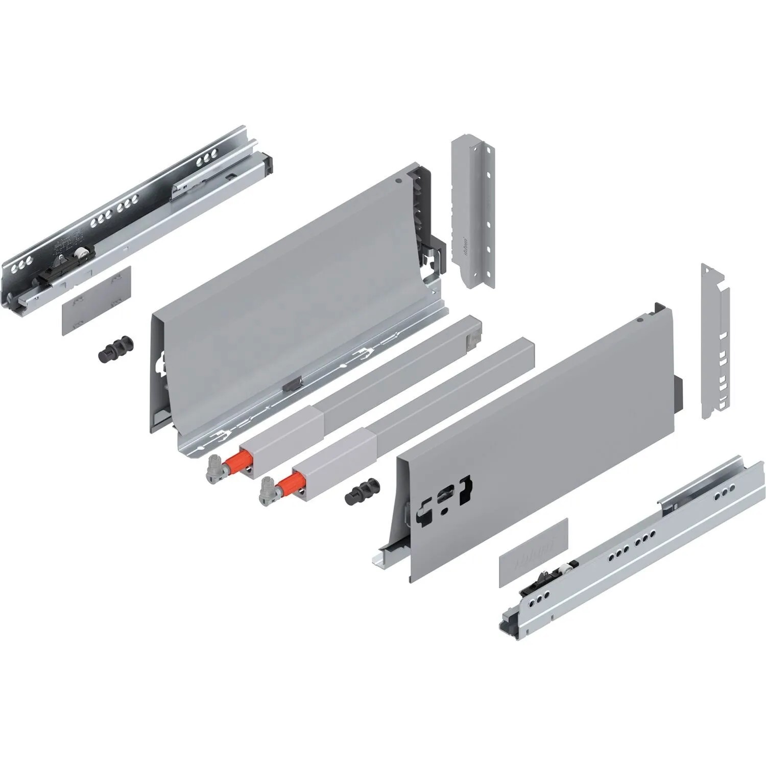 Blum D-Reling K Tandembox antaro Vollauszug 300 mm 30 kg Grau 1 Paar