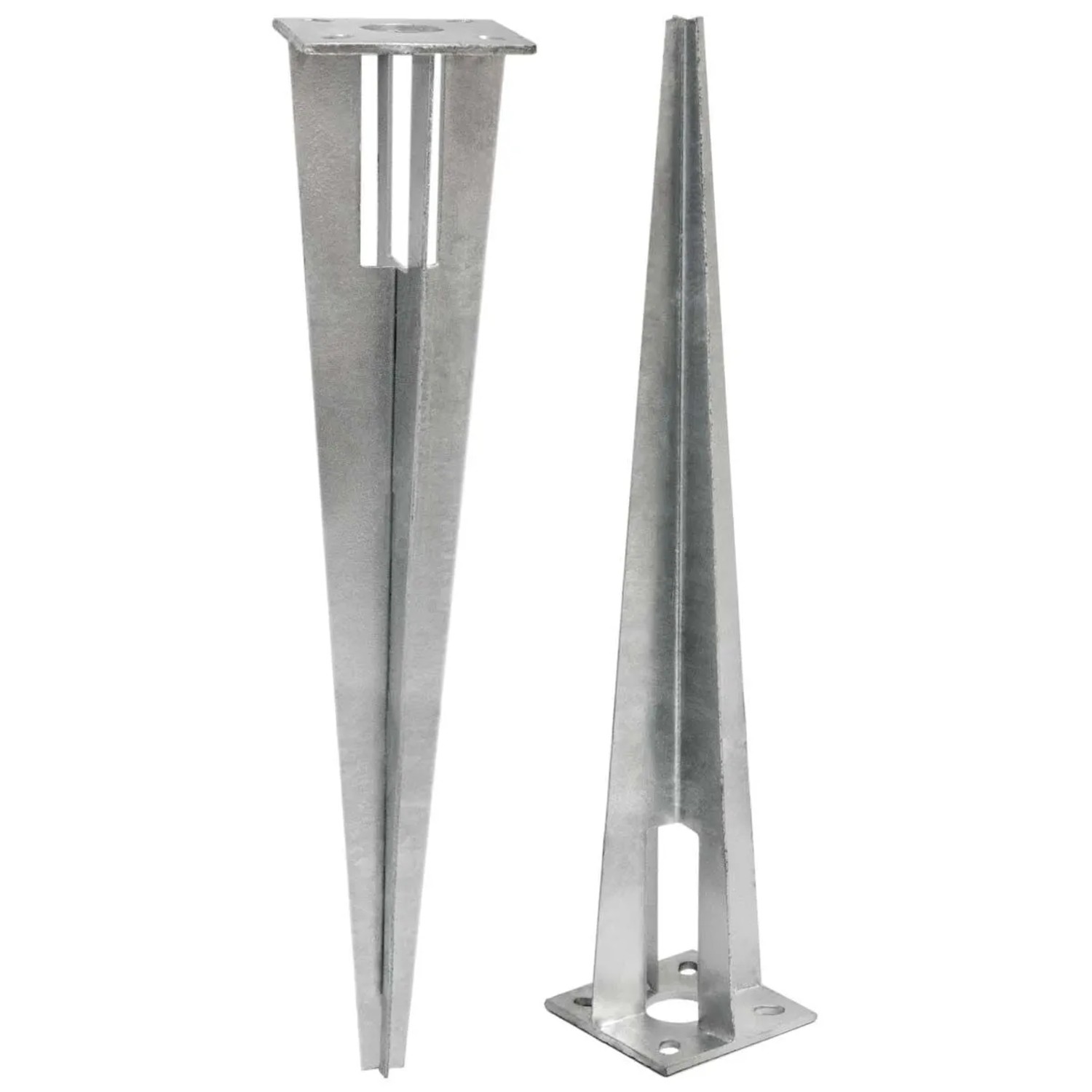 Niederberg Metall Einschlagbodenhülse 50 cm x Ø 36 mm Feuerverzinkt