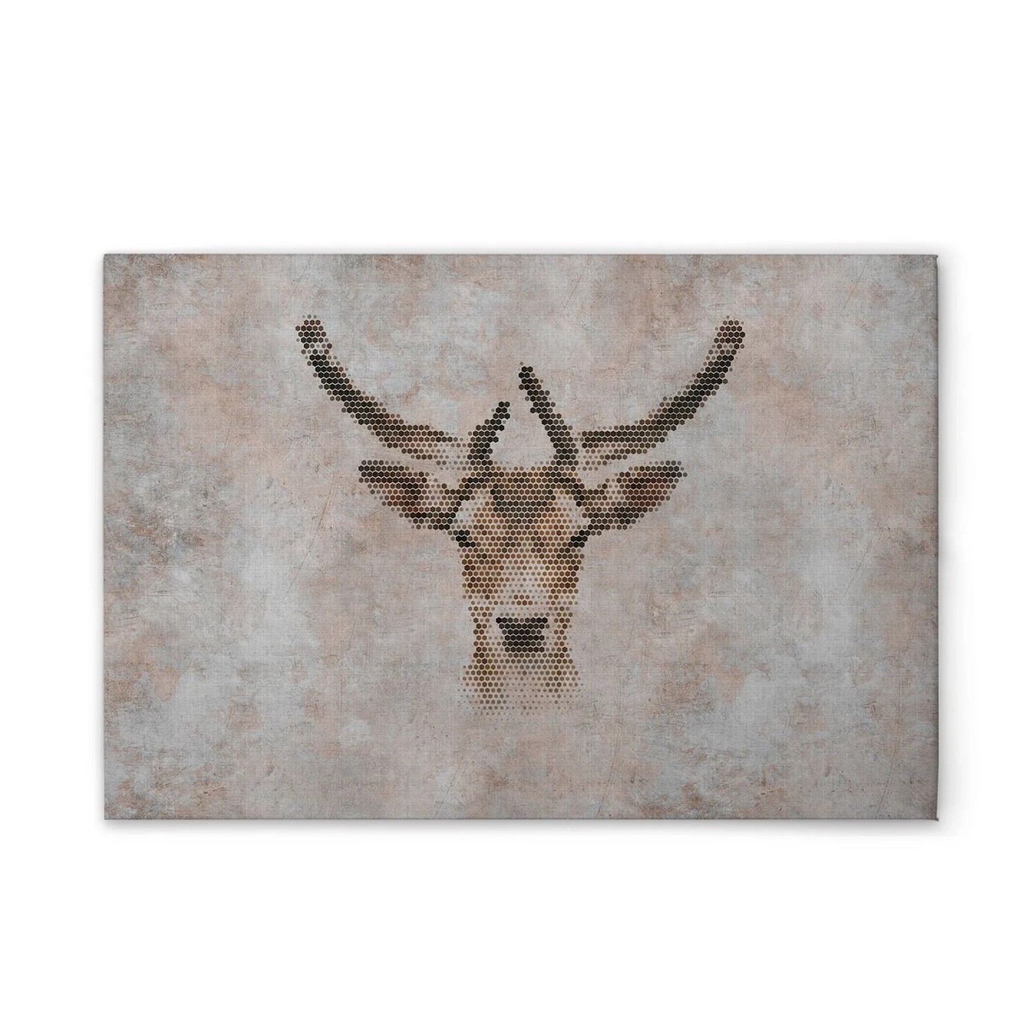 Tadessi Leinwandbild - M1-No.50977 - Big Three Rentier - 60 x 40 cm - Hochformat