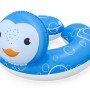 Bestway Schwimmring mit Pinguin-Motiv, blauer offener Schwimmreifen für Kinder ab 2 Jahren.