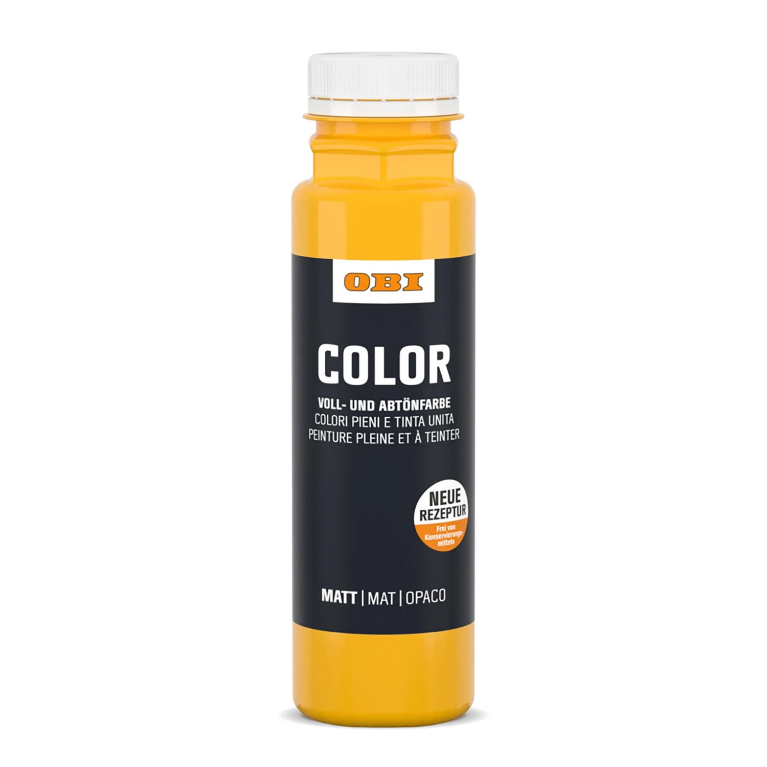 OBI Color Voll- und Abtönfarbe 250 ml Gold-Gelb