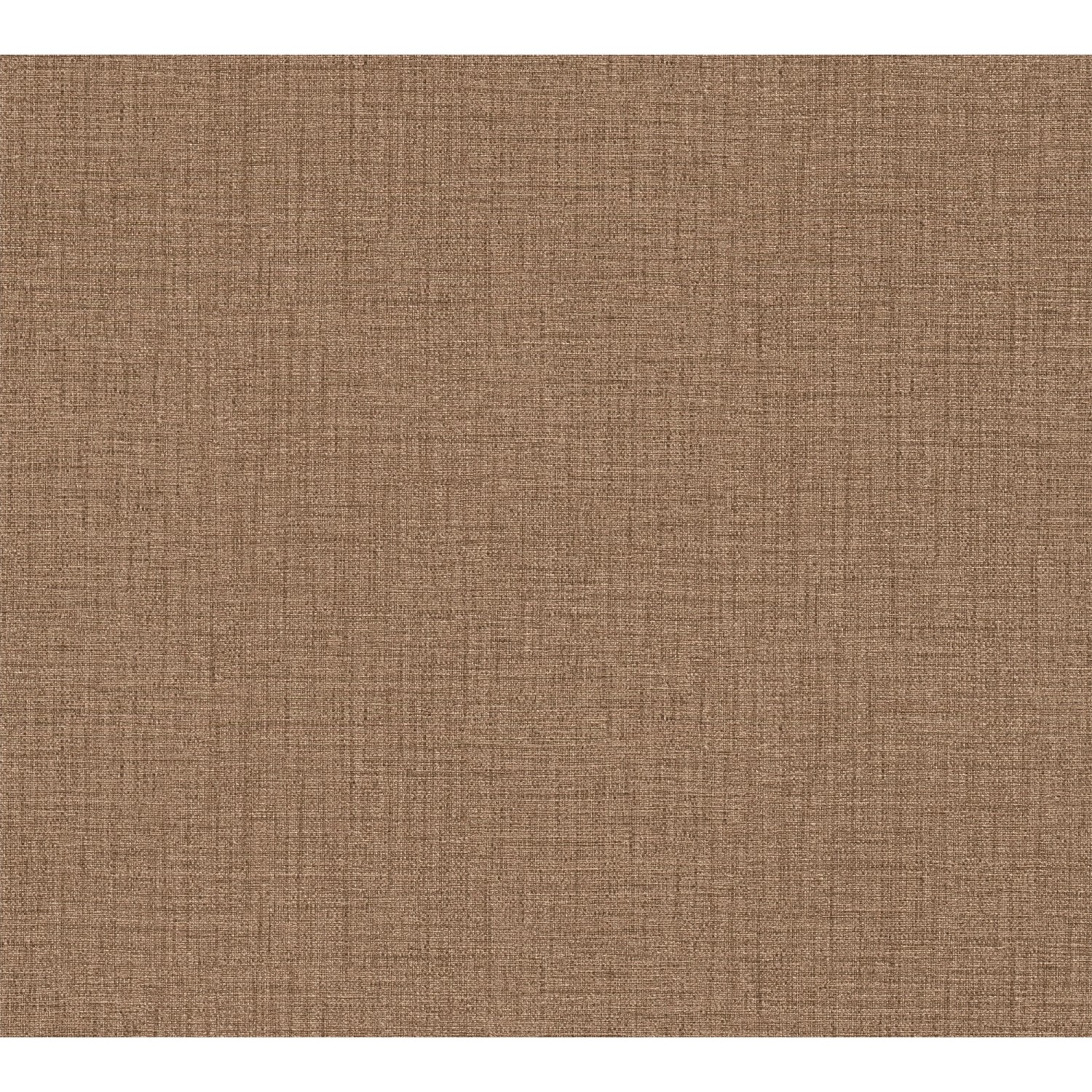Vliestapete Uni Einfarbig Matt Leicht Strukturiert Braun FSC®