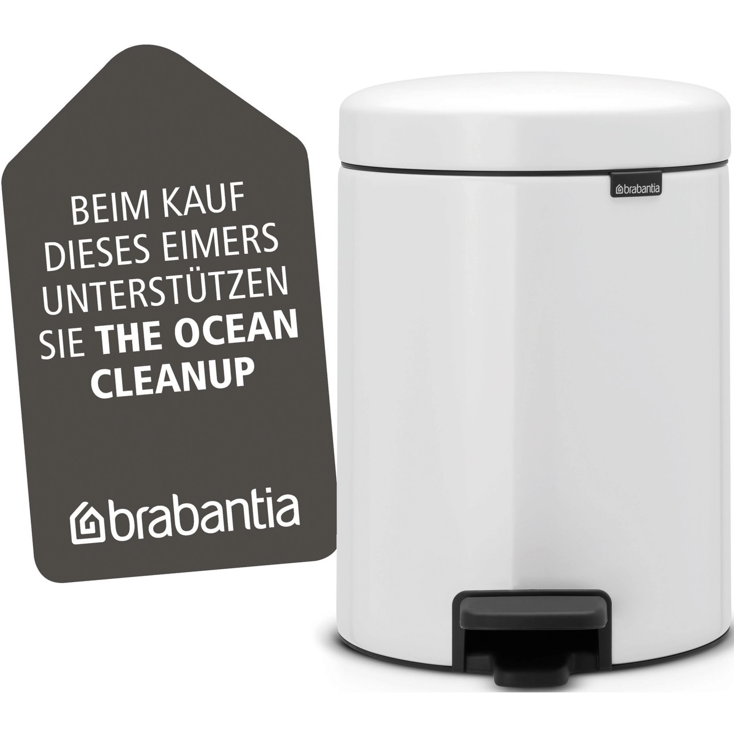 Brabantia Treteimer NewIcon 5 l White