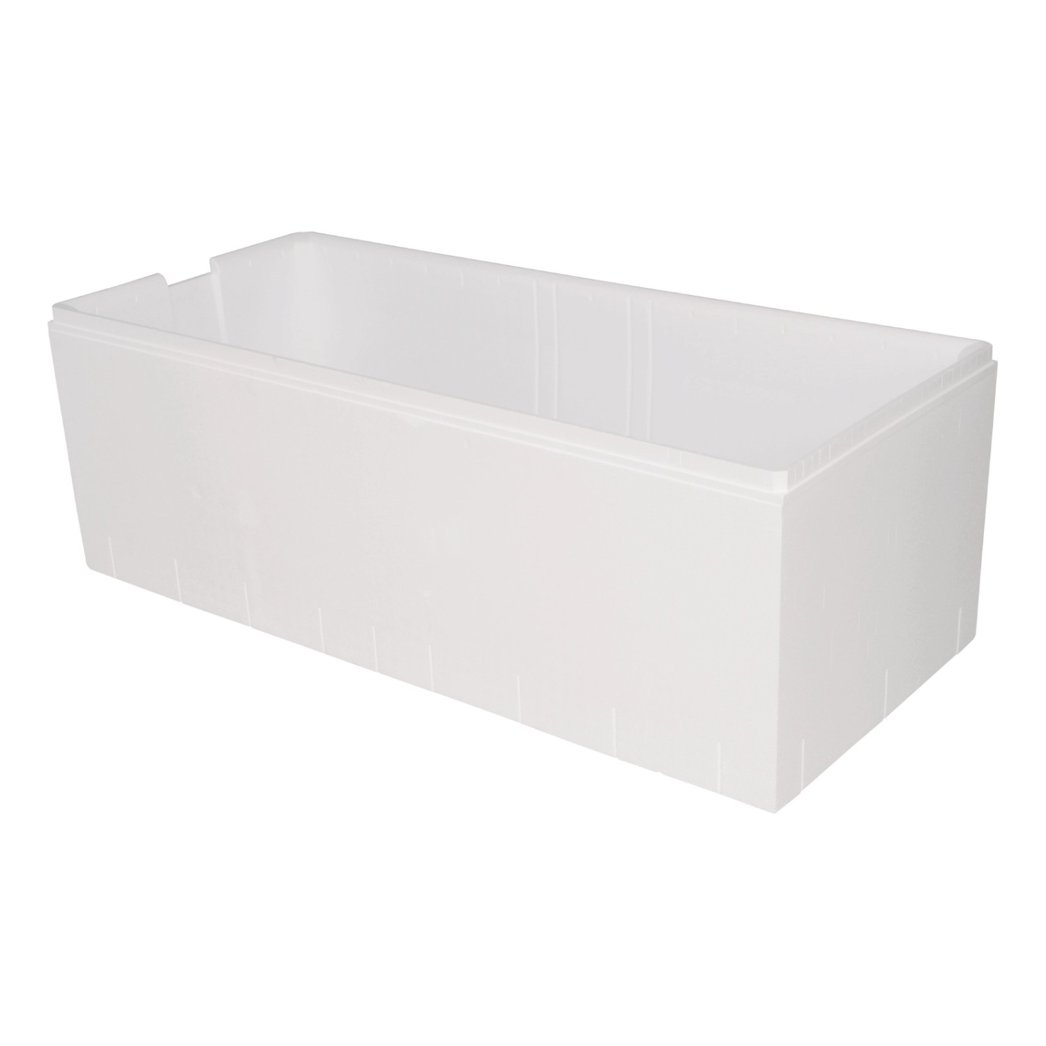 Calmwaters Wannenträger Badewanne Original 170 x 75 cm Weiß Styropor 03AX2432