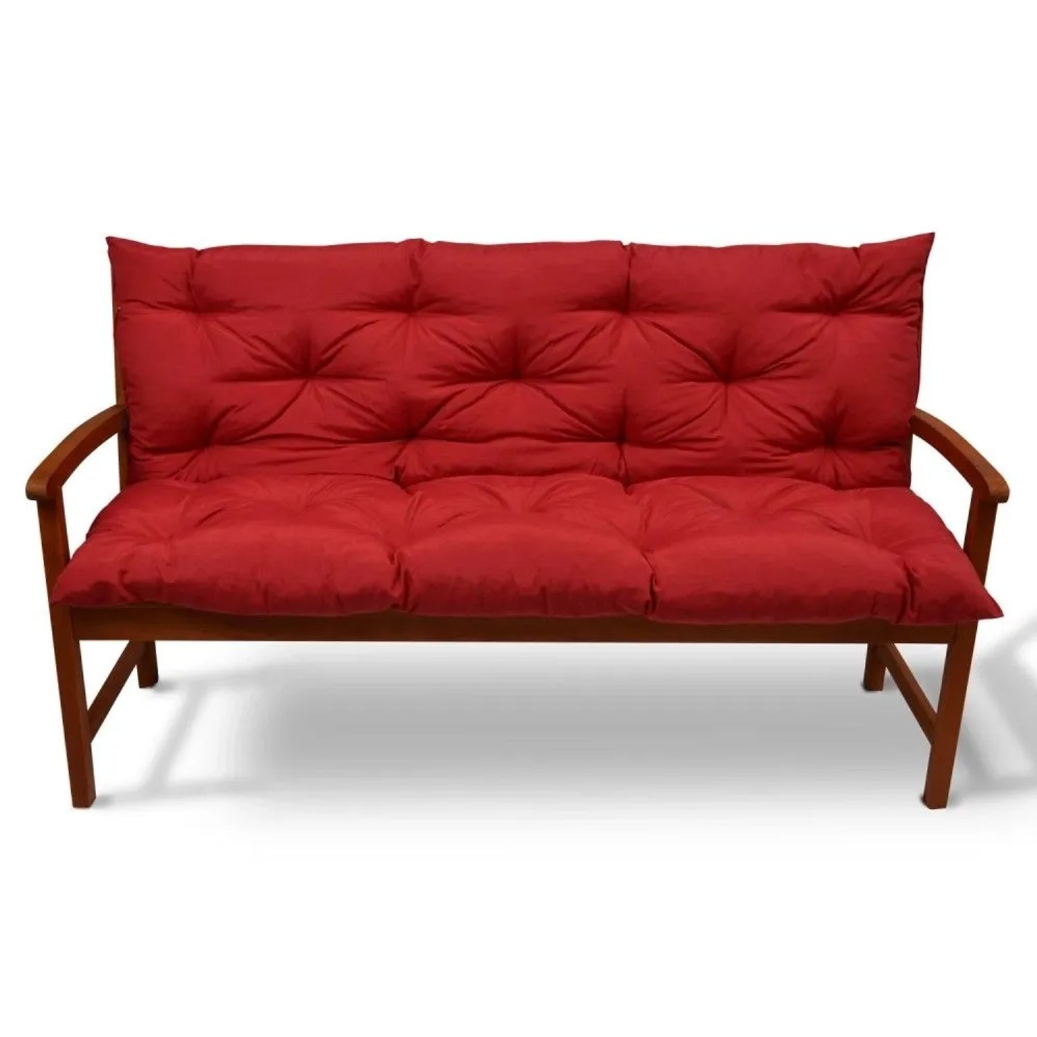 Beautissu Flair BR Bankauflage 120x50cm Rot