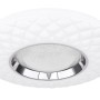 Weiße Globo LED-Deckenleuchte Magnifique, Ø 49cm, mit Sparkle Dekor und Glaskristallen.