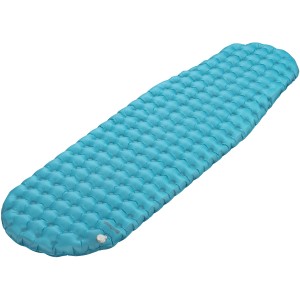 Aufblasbare, türkise Single-Isomatte AlpineLite™ für Camping & Outdoor.