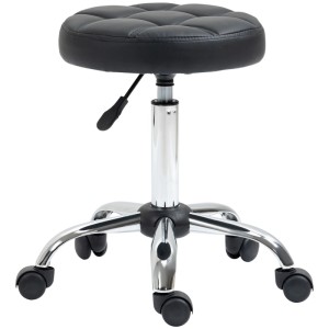 Vinsetto Höhenverstellbarer Arbeitshocker Drehbar Ø35 5 x 51-67 cm