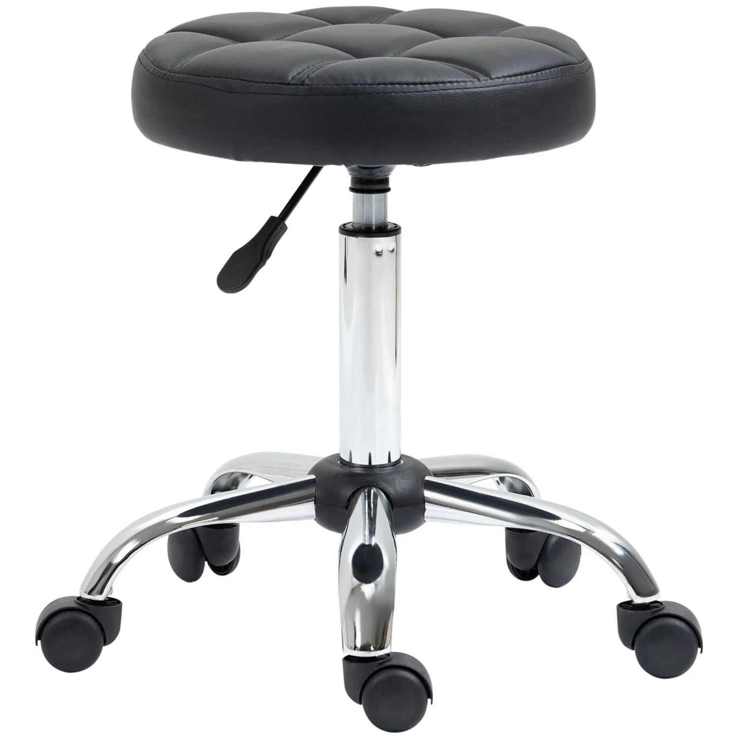 Vinsetto Höhenverstellbarer Arbeitshocker Drehbar Ø35 5 x 51-67 cm