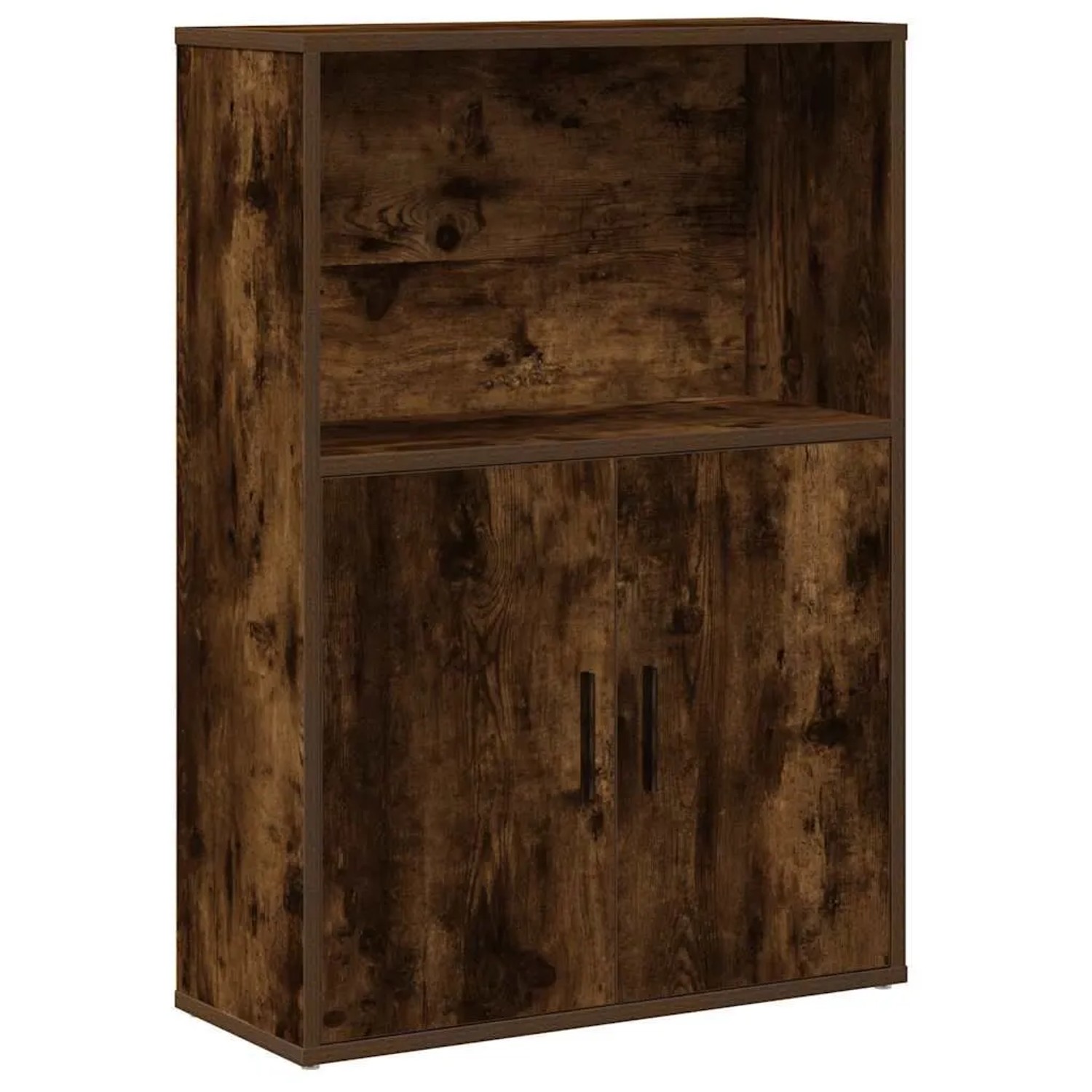 vidaXL Bücherregal Räuchereiche 60x24x85 cm Holzwerkstoff 860413 günstig online kaufen