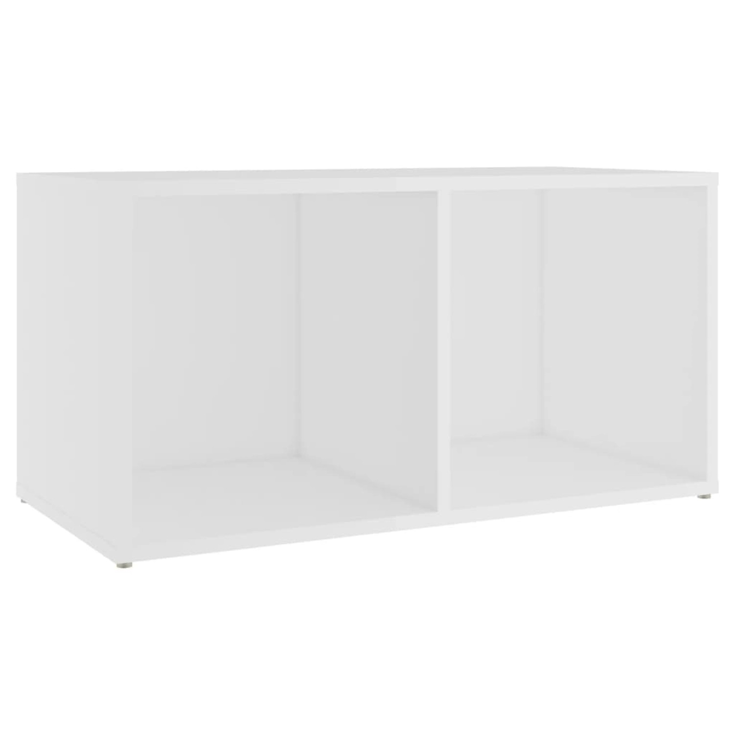vidaXL TV-Schrank Weiß 72x35x36,5 cm Holzwerkstoff 805525