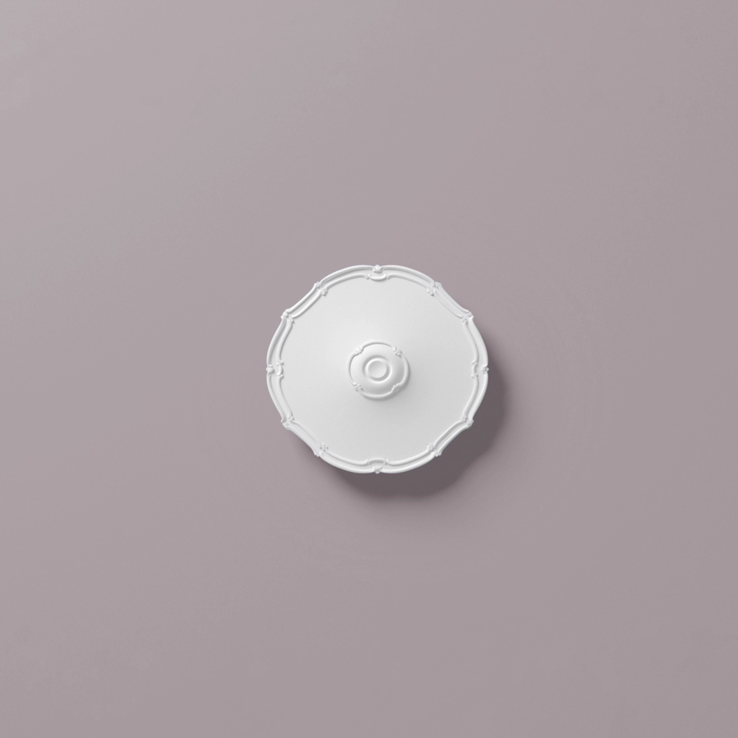 NOEL & MARQUET NMC R16 ARSTYL Rosette Zierelement 48 cm x 4 cm Weiß günstig online kaufen