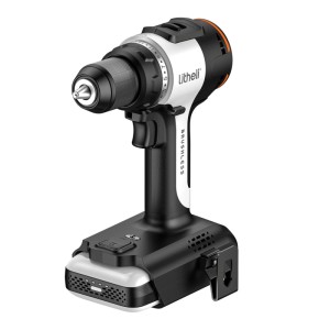 Litheli Akku-Bohrmaschine 20V, bürstenloser Akkuschrauber ohne Akku.
