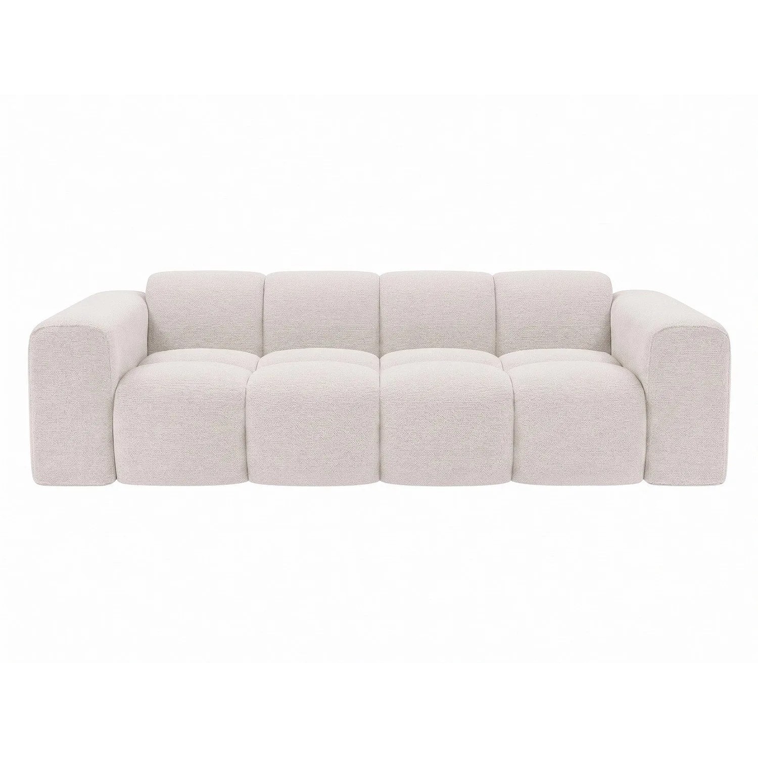 Vente-unique Sofa Ohne Schlafmöglichkeit Caleso Beige 210 cm