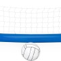 Bestway Schwimmendes Volleyball-Set, blau-gelb, mit Netz und Ball für Wasserspiele.