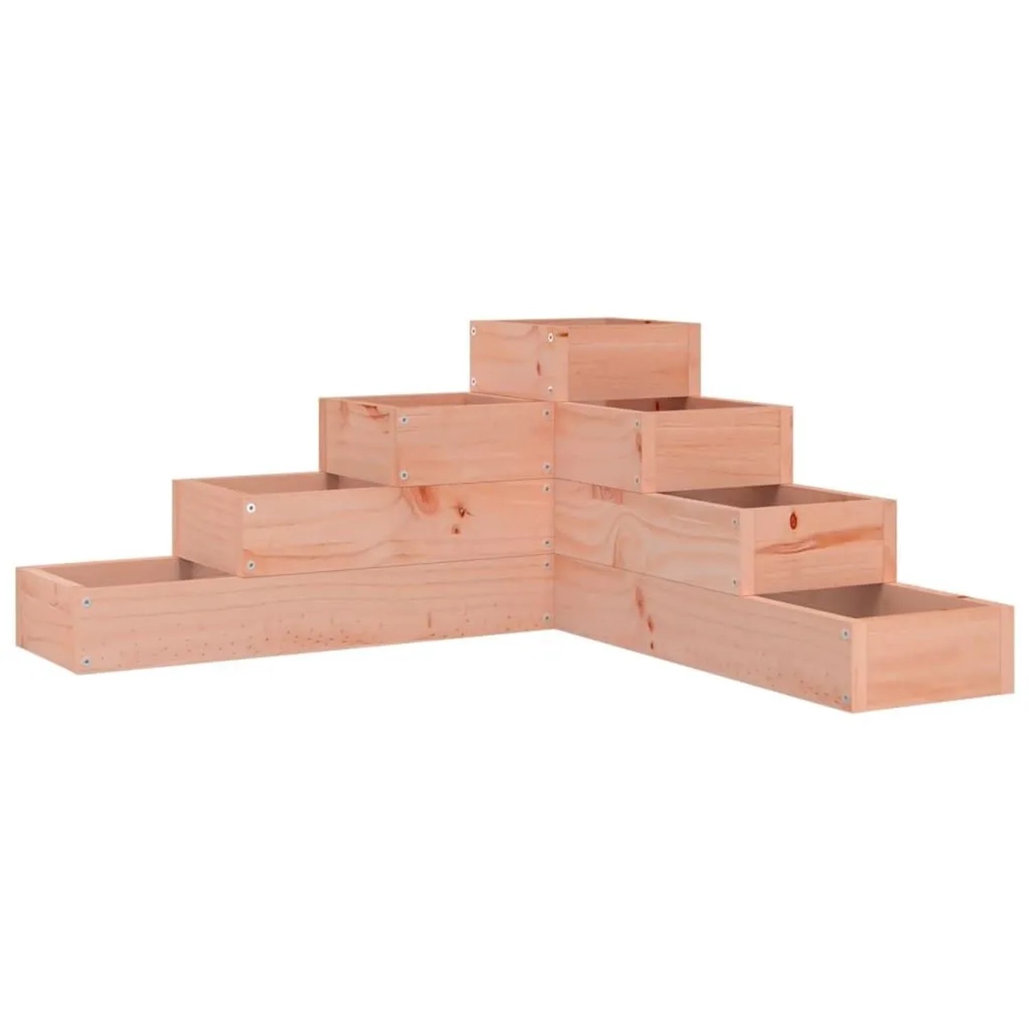 vidaXL Pflanzentreppe 4 Stufen 80,5x79x36 cm Massivholz Douglasie 825322