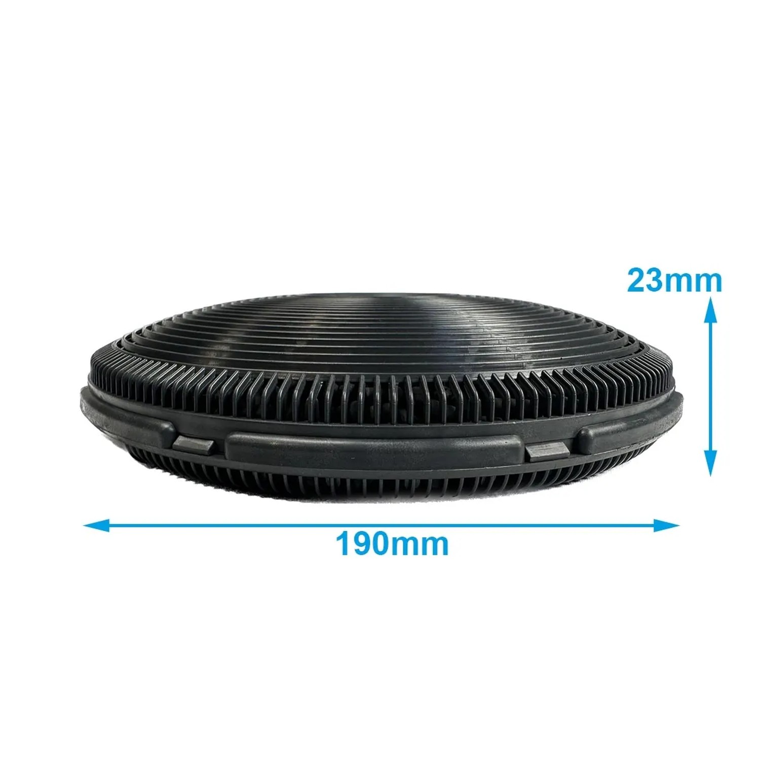 AIR2GO Aktivkohlefilter für Glem CR430, 2er-Set für Dunstabzugshauben, Ø 190mm.