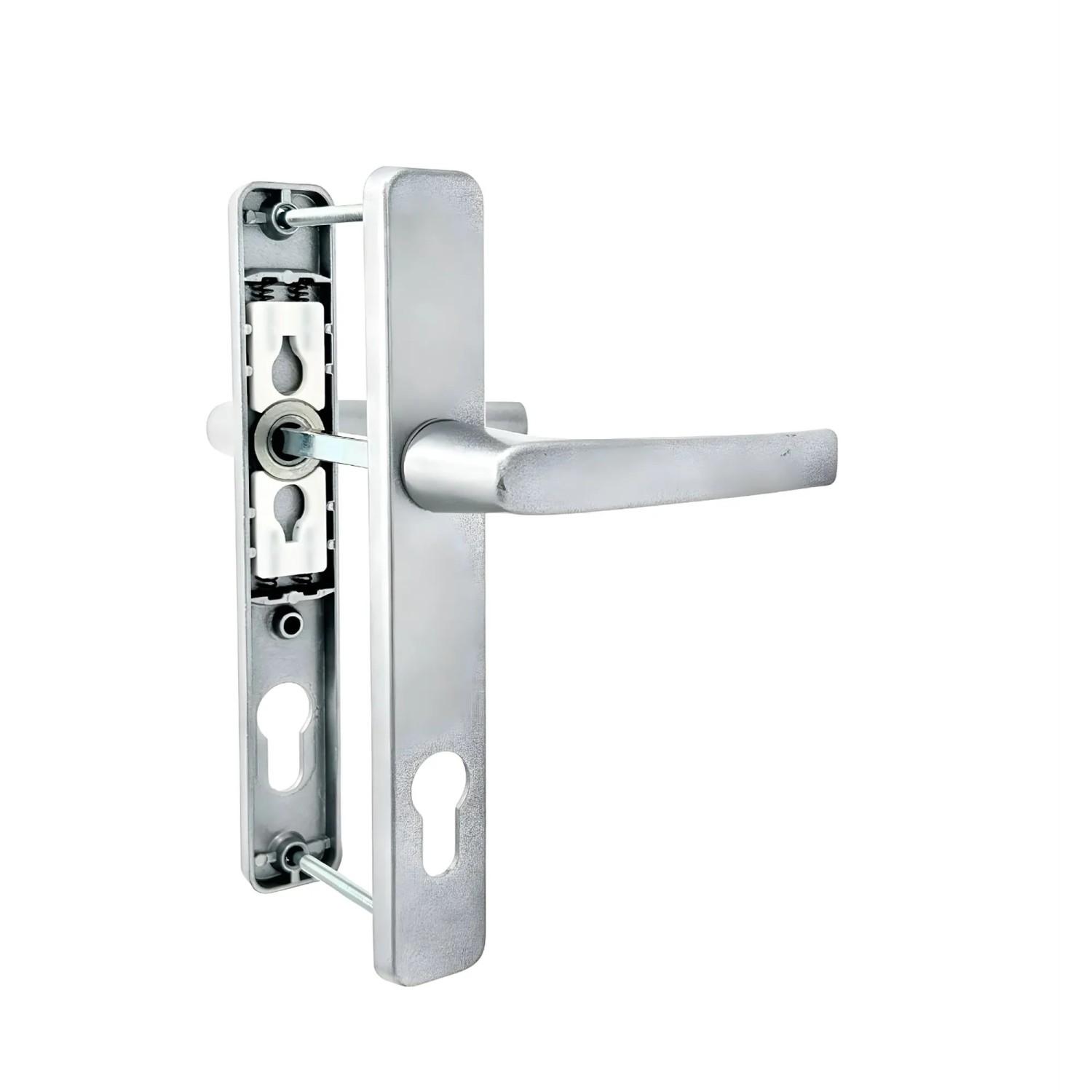 Panto Griffgarnitur Smart Line 92 mm Titansilber