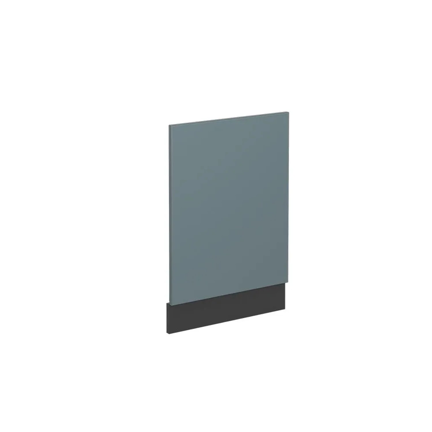 Vicco Frontblende R-Line Blau-Grau Anthrazit 45 cm ohne Arbeitsplatte