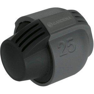 Gardena Endstück 25 mm für Sprinkler-Systeme, zum sicheren Verschließen von Verlegerohren.