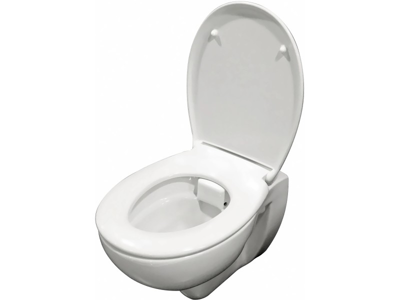 Verosan Wand-WC-Set Spülrandlos mit WC-Sitz bei kaufen OBI Weiß