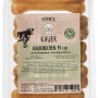 Primox Kauknochen, 11cm, 5 Stück. Hunde-Snack aus Rinderhaut im transparenten Beutel.