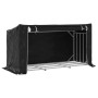 vidaXL Brennholzregal mit Regenschutz 200,5x80,5x110,5 cm 4104946