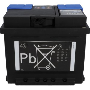 Cartec Starterbatterie Plus 44 Ah, 12V Autobatterie für PKW und SUV.
