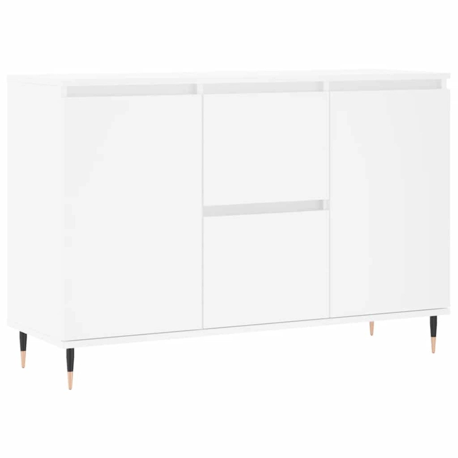 vidaXL Sideboard Weiß 101,5x35x70 cm Holzwerkstoff 827196 günstig online kaufen