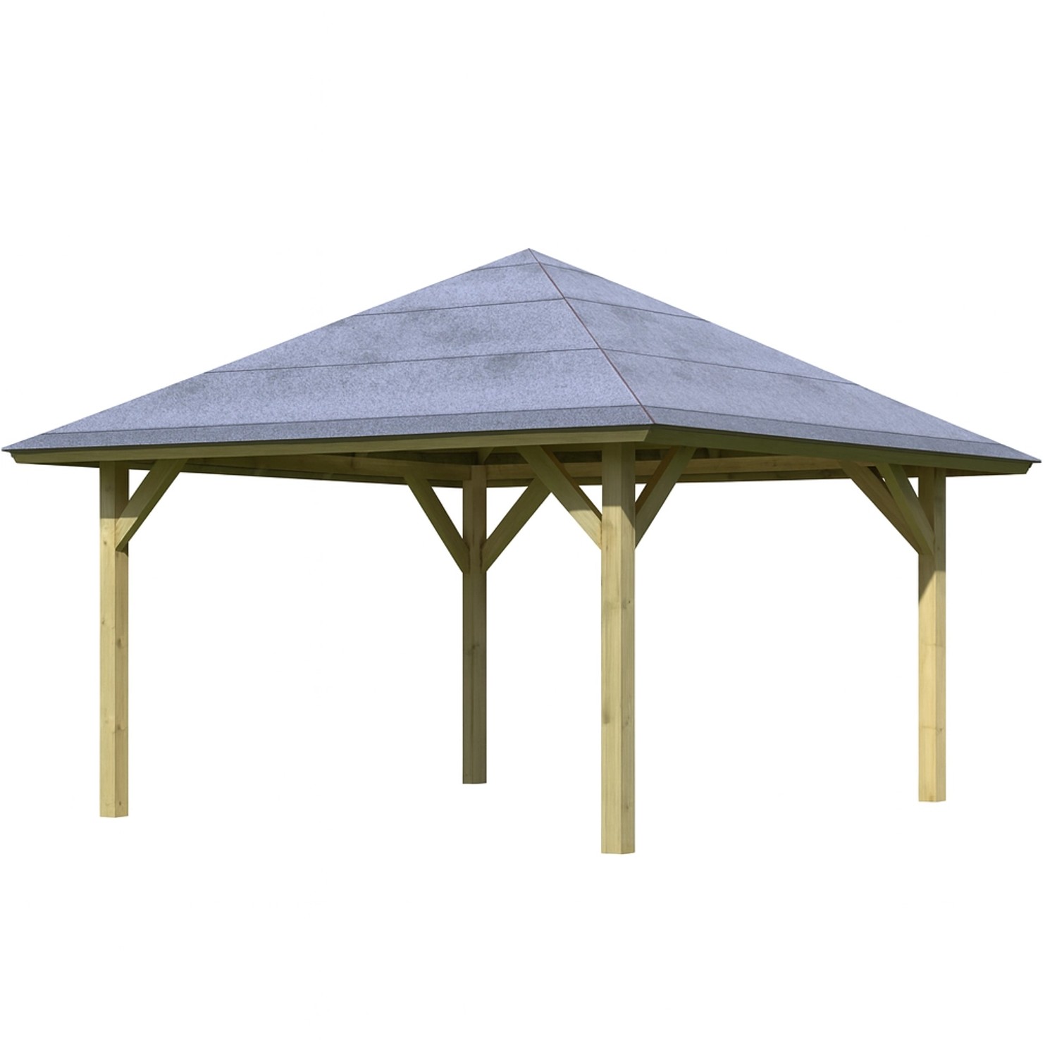 Thumbnail - CHILLROI Woodfeeling Garten Pavillon Astana Premium