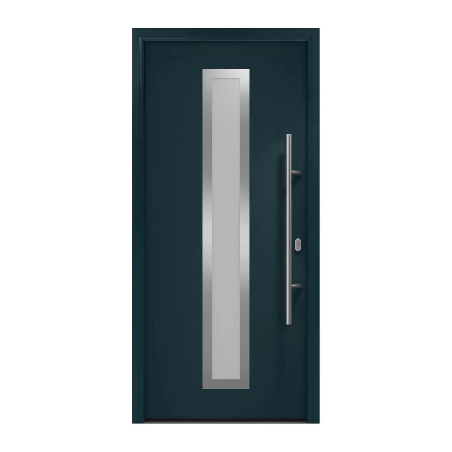 EcoStar Haustür Isopro IP 700S Anthrazitgrau 110 cm x 210 cm DIN R günstig online kaufen