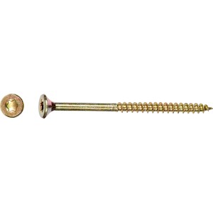 Spanplattenschraube Senkkopf Ø 5 mm x 60 mm Stahl 50 Stück
