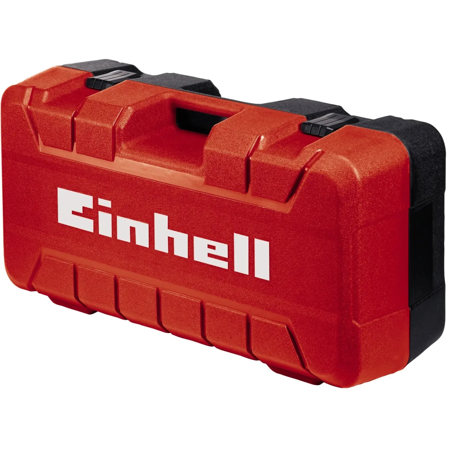 Koffer für Einhell Abbruchhammer TE-DH 32, rot mit schwarzem Verschluss und weißem Einhell-Logo.