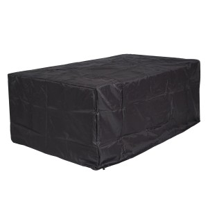 Proregal Abdeckhaube HxBxT 95x140x75cm Outdoor Gartenmöbel Bank Gartenbank Anthrazit Abdeckplane Schutzplane Schutzhülle