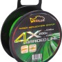 Westline Angelschnur 4X Braided Line, 0,16 mm, grün, auf Spule. Geflochtene Angelschnur für Hecht und Zander.