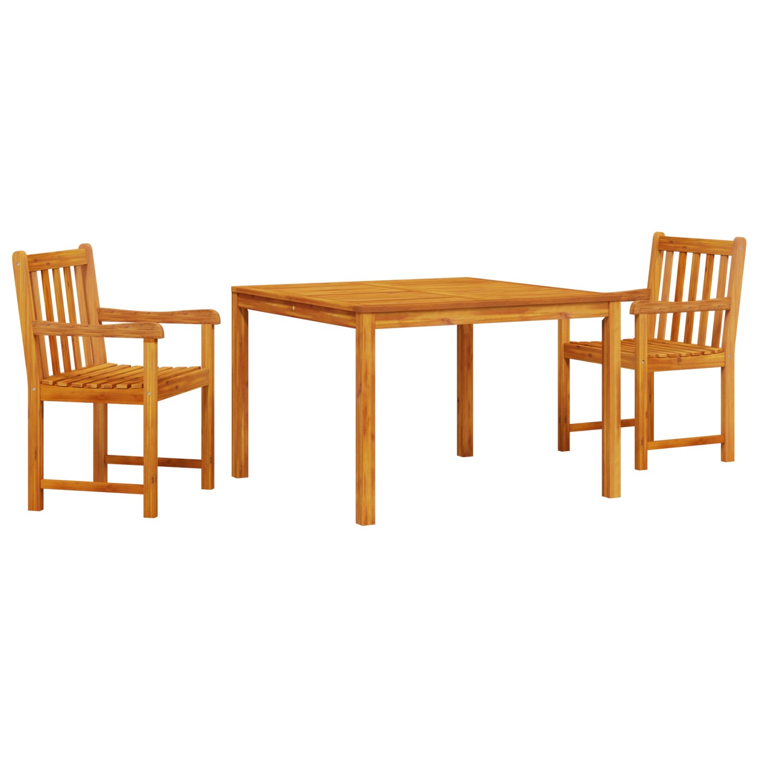 vidaXL 3-tlg Garten-Essgruppe Massivholz Akazie 3375645 günstig online kaufen