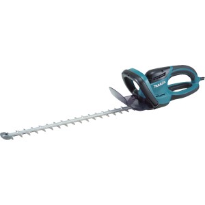 Makita Elektro-Heckenschere UH6580, 65 cm Schnittlänge, blau-schwarz. Ideal für präzise Heckenschnitte.