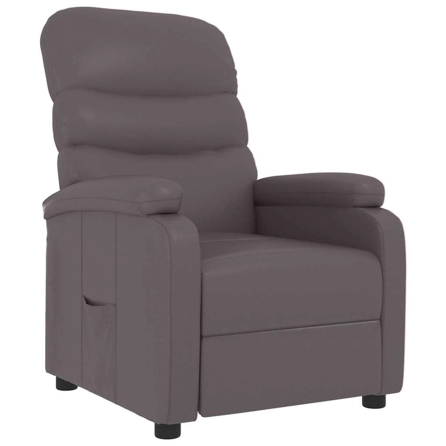 vidaXL Relaxsessel Grau Kunstleder 289685 günstig online kaufen