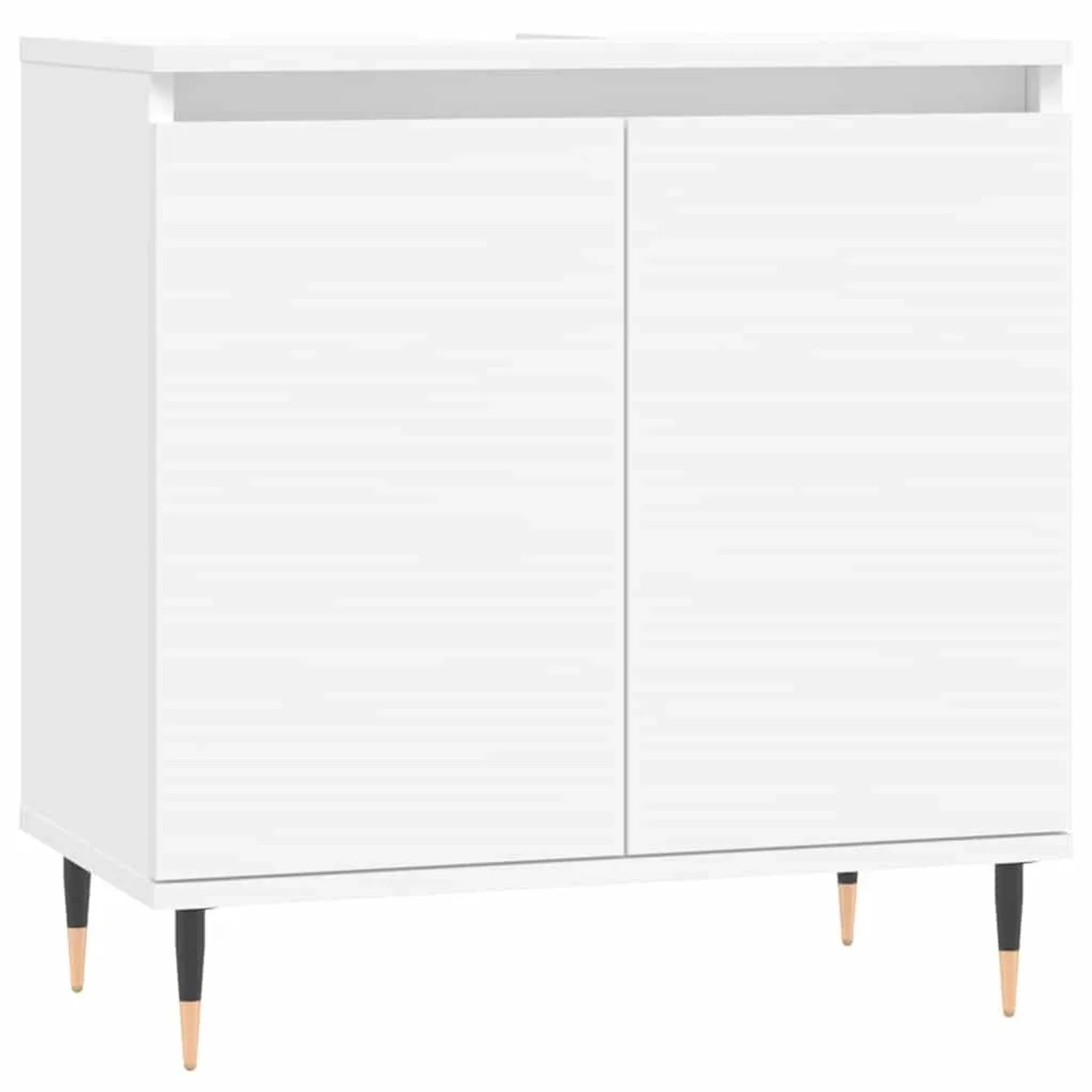vidaXL Badezimmerschrank Weiß 58x33x60 cm Holzwerkstoff 831572 günstig online kaufen